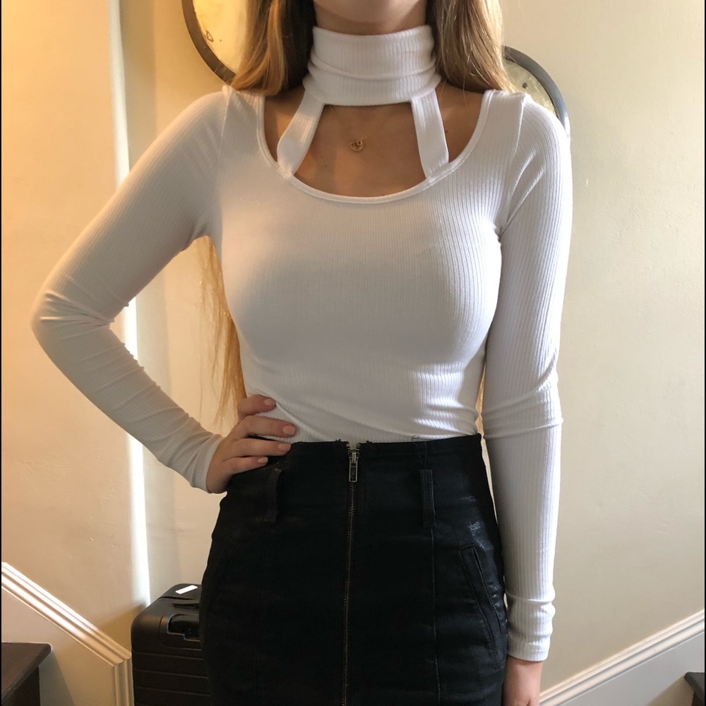 WHITE EMMA & SAM LONG SLEEVE